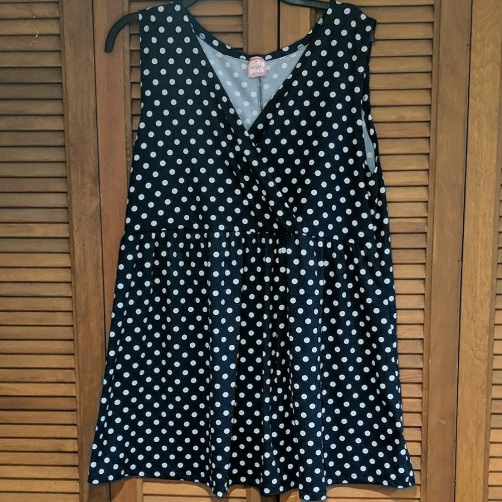 Polka dot tunic